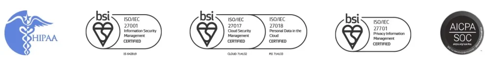 Home 2 HIPAA-compliance icons