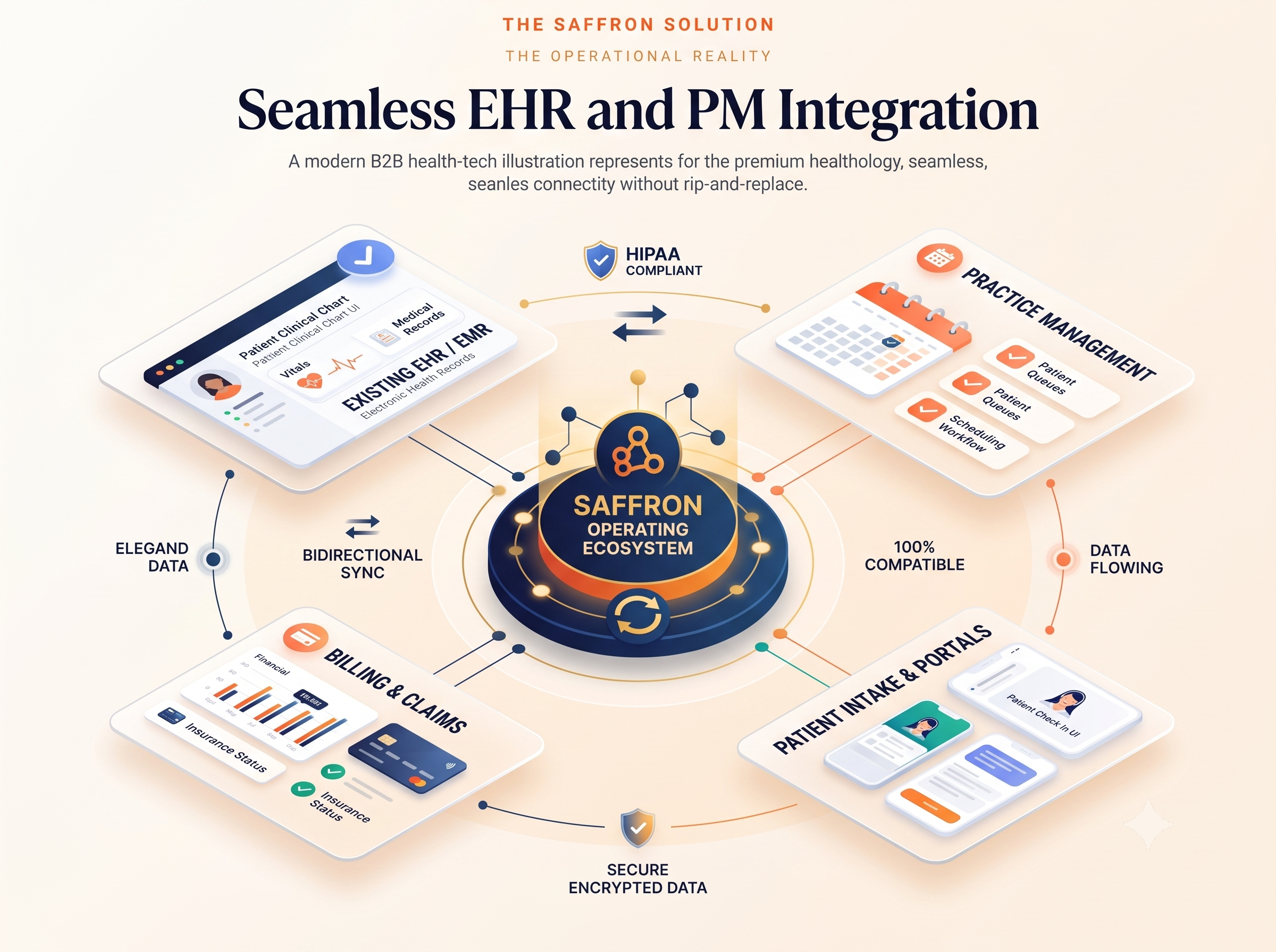 Works With Your Existing Practice Systems - Seamless EHR and PM Integration